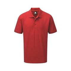 ORN ORIOLE WICKING POLOSHIRT  RED