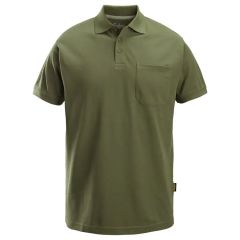 SNICKERS CLASSIC POLOSHIRT WITH POCKET KHAKI GREEN