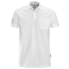 SNICKERS CLASSIC POLOSHIRT WITH POCKET WHITE