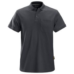 SNICKERS CLASSIC POLOSHIRT WITH POCKET STEEL GREY