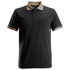 SNICKERS 37.5® SHORT SLEEVE POLO SHIRT BLACK