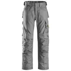 SNICKERS CRAFTSMAN CANVAS TROUSER GREY TALL LEG