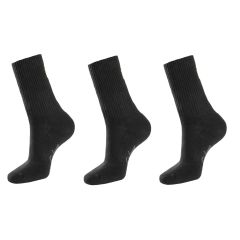 SNICKERS COTTON SOCKS 3 PACK BLACK