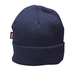 PORTWEST KNITTED HAT INSULATEX LINED NAVY