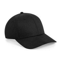 Beechfield Urbanwear 6 Panel Snapback Cap Black