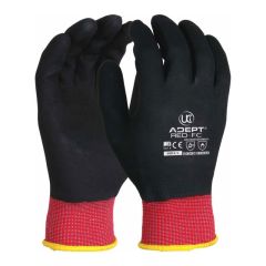 ADEPT RED FULLY COATED NITRILE