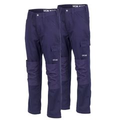 JCB Essential Navy Cargo Trousers - Twin Pack 