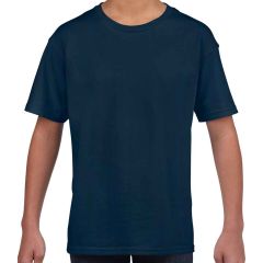Gildan Kids Navy SoftStyle® Ringspun T-Shirt
