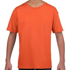 Gildan Kids Orange SoftStyle® Ringspun T-Shirt