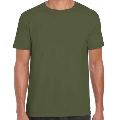 Gildan Military Green SoftStyle® Ringspun T-Shirt