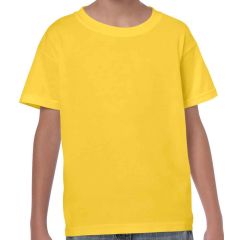 Gildan Kids Daisy Yellow Heavy Cotton™ T-Shirt