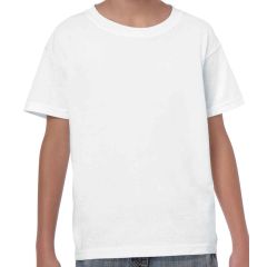 Gildan Kids White Heavy Cotton™ T-Shirt