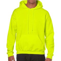 Gildan Heavy Blend™ Safety Green Hooded Sweatshirt