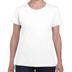 Gildan Ladies White Heavy Cotton™ T-Shirt