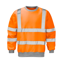 Orbit Sentinel Sweatshirt Orange