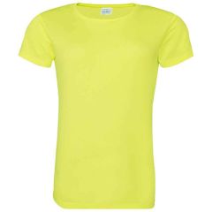AWDis Ladies Cool T-Shirt Electric Yellow