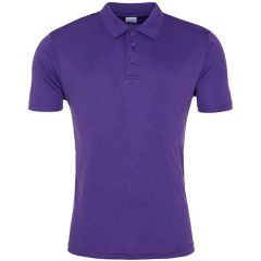 AWDis Cool Smooth Polo Shirt Purple