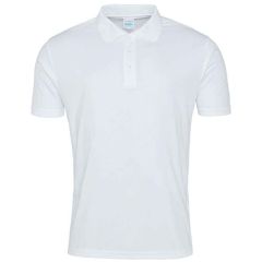 AWDis Cool Smooth Polo Shirt Arctic White