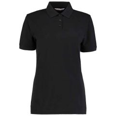 Kustom Kit Ladies Klassic Poly/Cotton Piqué Polo Shirt Black