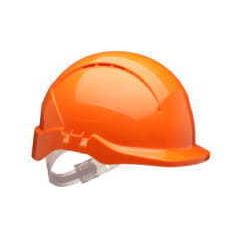 Centurion Concept Reduced Peak Slip Ratchet Vented Orange Helmet
