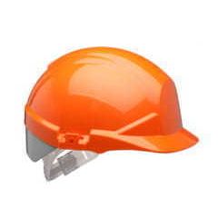 Centurion Reflex Slip Ratchet Helmet Orange/Orange Rear Flash