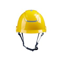 Centurion Nexus SecurePlus Yellow Wheel Ratchet Helmet Non-Vented