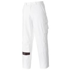 PORTWEST PAINTERS TROUSER WHITE TALL