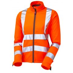 LEO HONEYWELL ISO 20471 Class 2 Women's Softshell Jacket Orange