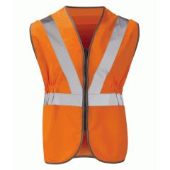 Orbit Vicroria Pull Apart Safety Waistcoat Orange