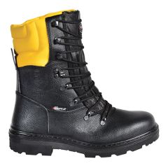 Cofra Woodsman Black High Leg Safety Boot with Chainsaw Cut Protection